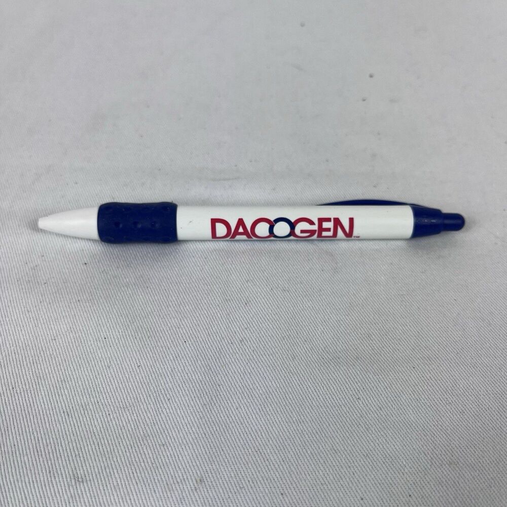 Dacogen Pharmaceutical Sales Rep Pen Collectible Pharmacy Refillable Writes